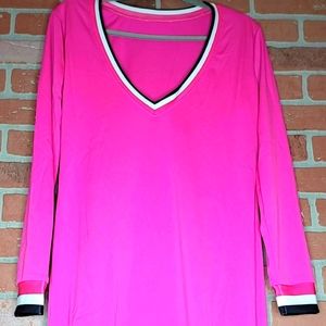 Hot pink boutique dress, 1X